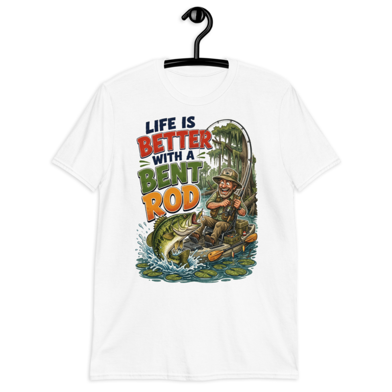 Life Is Better With A Bent Rod - T-Shirt — S / White