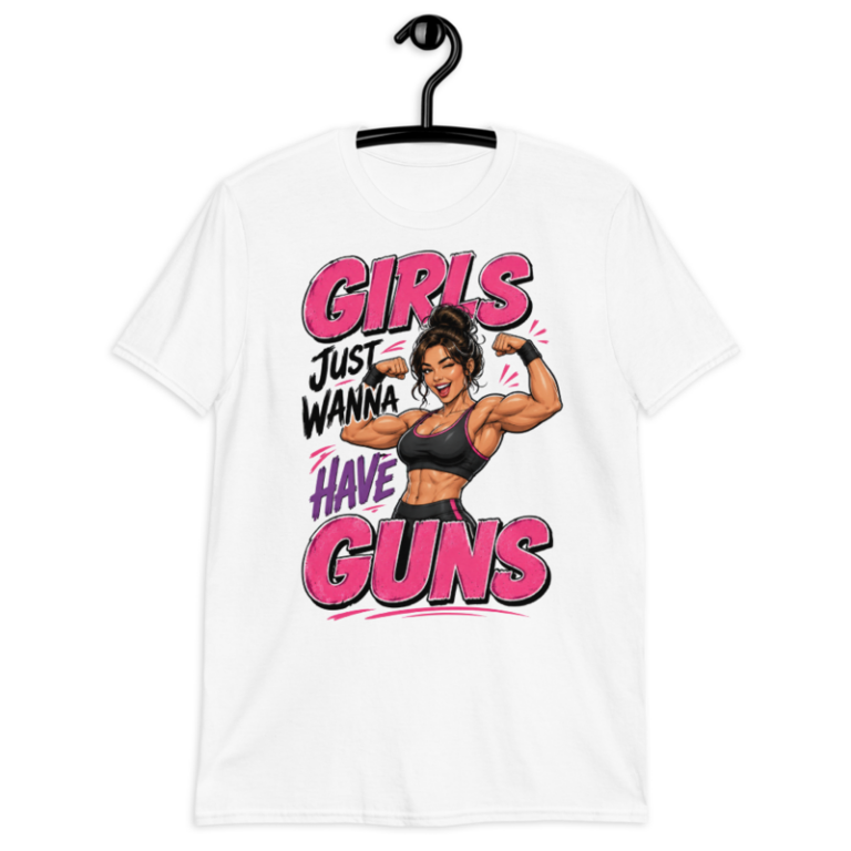 Girls Just Wanna Have Guns - T-Shirt — S / White