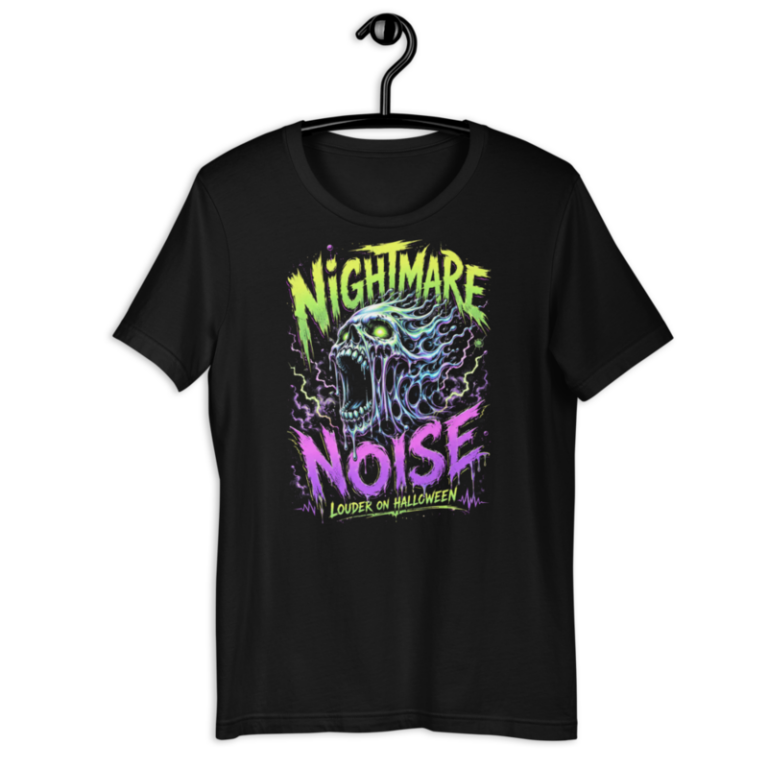 Nightmare Noise - Unisex T-Shirt — XS / Black